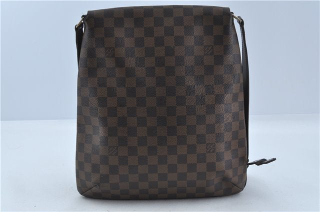Authentic Louis Vuitton Damier Musette Shoulder Cross Body Bag N51302 LV J5586