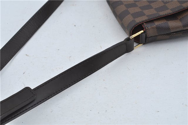 Authentic Louis Vuitton Damier Musette Shoulder Cross Body Bag N51302 LV J5586