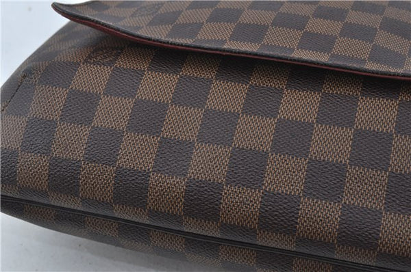 Authentic Louis Vuitton Damier Musette Shoulder Cross Body Bag N51302 LV J5586