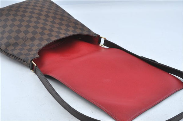 Authentic Louis Vuitton Damier Musette Shoulder Cross Body Bag N51302 LV J5586