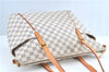 Authentic Louis Vuitton Damier Azur Totally MM Tote Bag N51262 LV J5592