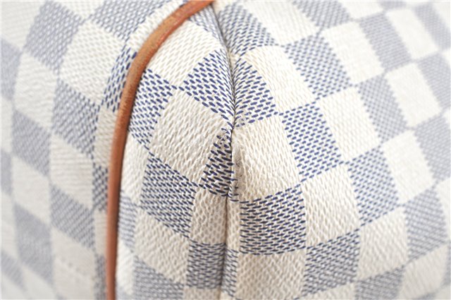 Authentic Louis Vuitton Damier Azur Totally MM Tote Bag N51262 LV J5592