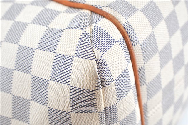 Authentic Louis Vuitton Damier Azur Totally MM Tote Bag N51262 LV J5592