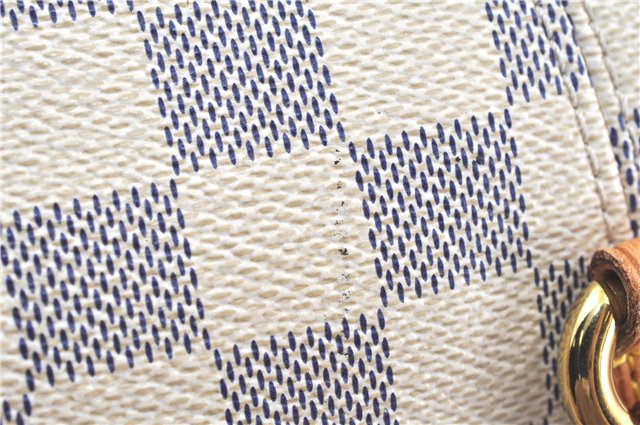 Authentic Louis Vuitton Damier Azur Totally MM Tote Bag N51262 LV J5592