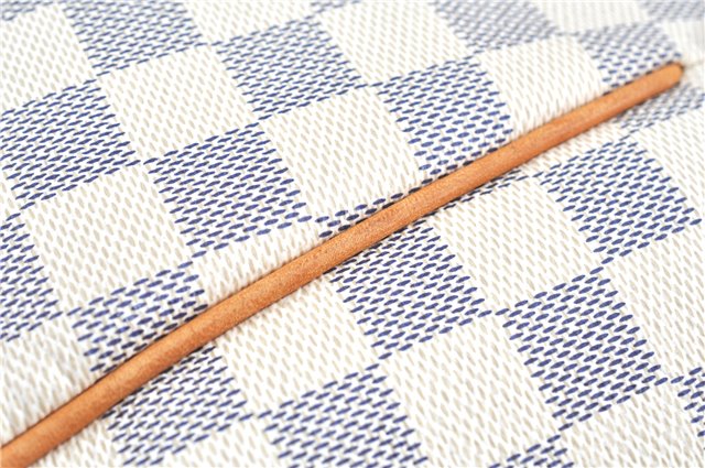 Authentic Louis Vuitton Damier Azur Totally MM Tote Bag N51262 LV J5592