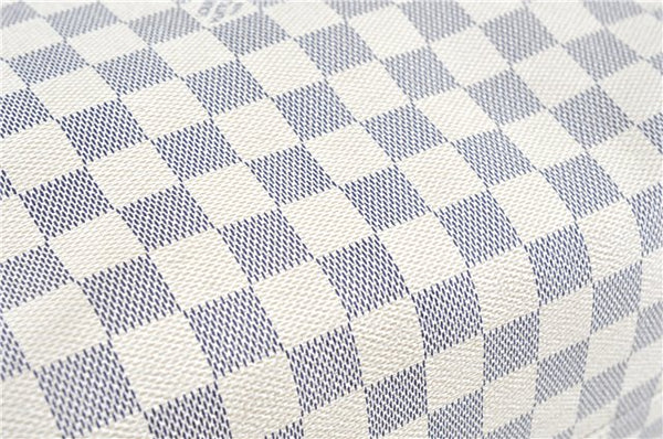 Authentic Louis Vuitton Damier Azur Totally MM Tote Bag N51262 LV J5592