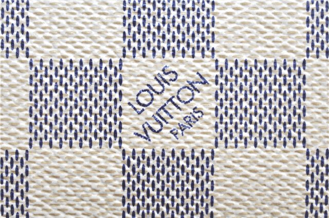 Authentic Louis Vuitton Damier Azur Totally MM Tote Bag N51262 LV J5592