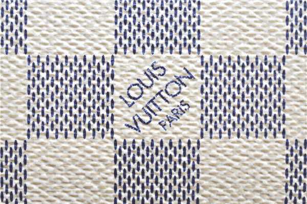 Authentic Louis Vuitton Damier Azur Totally MM Tote Bag N51262 LV J5592