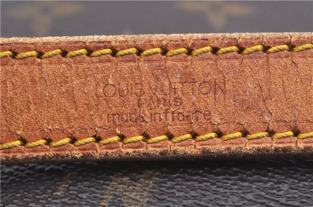 Authentic Louis Vuitton Monogram Noe Shoulder Drawstring Bag M42224 LV J5612