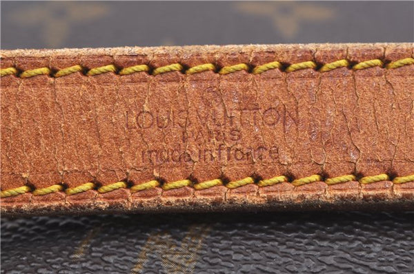 Authentic Louis Vuitton Monogram Noe Shoulder Drawstring Bag M42224 LV J5612