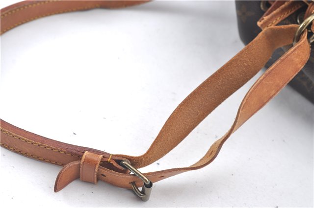 Authentic Louis Vuitton Monogram Noe Shoulder Drawstring Bag M42224 LV J5612