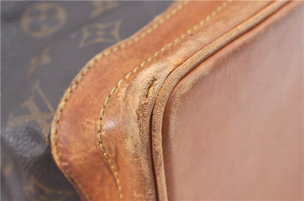 Authentic Louis Vuitton Monogram Noe Shoulder Drawstring Bag M42224 LV J5612