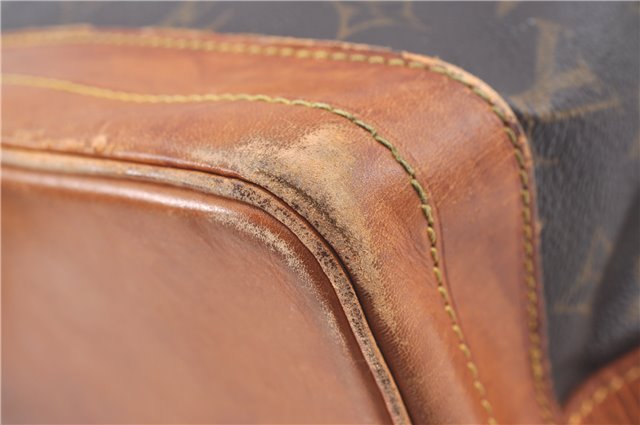 Authentic Louis Vuitton Monogram Noe Shoulder Drawstring Bag M42224 LV J5612