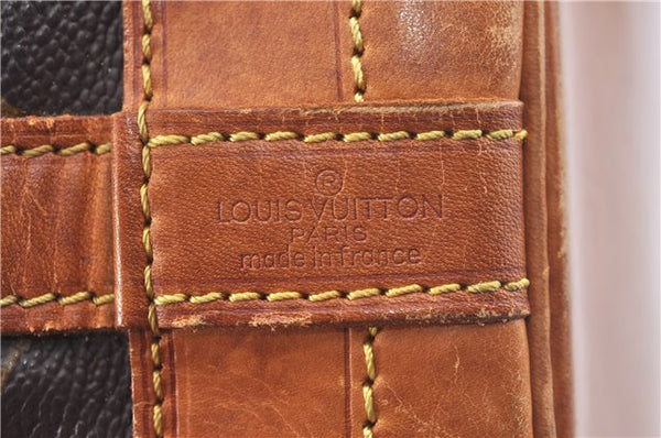 Authentic Louis Vuitton Monogram Noe Shoulder Drawstring Bag M42224 LV J5612