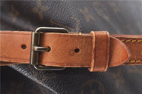 Authentic Louis Vuitton Monogram Noe Shoulder Drawstring Bag M42224 LV J5612