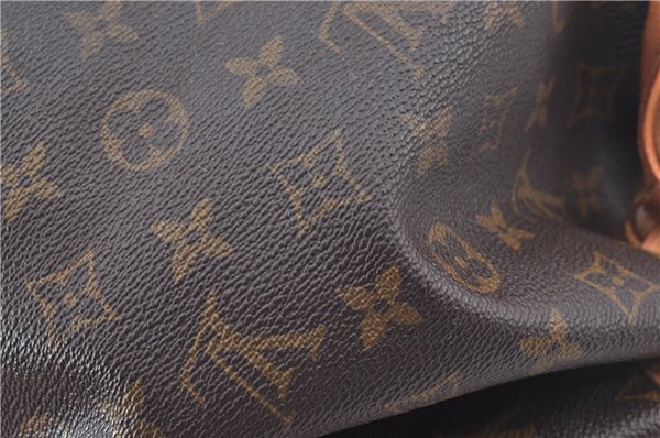Authentic Louis Vuitton Monogram Noe Shoulder Drawstring Bag M42224 LV J5612