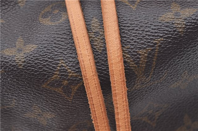 Authentic Louis Vuitton Monogram Noe Shoulder Drawstring Bag M42224 LV J5612