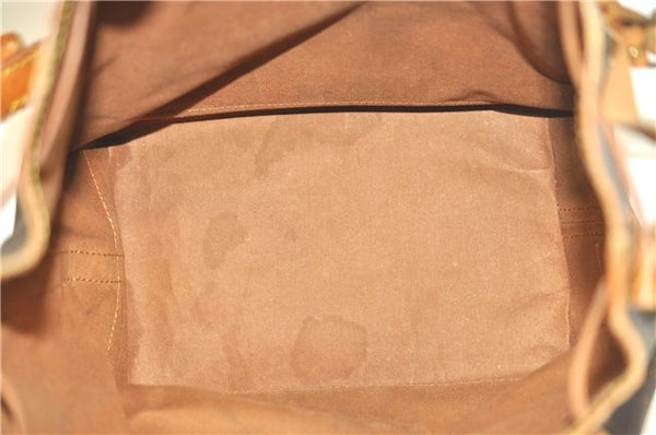 Authentic Louis Vuitton Monogram Noe Shoulder Drawstring Bag M42224 LV J5612