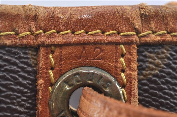 Authentic Louis Vuitton Monogram Noe Shoulder Drawstring Bag M42224 LV J5612