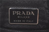 Authentic PRADA Nylon Tessuto Leather Shoulder Hand Bag Purse Khaki Green J5617