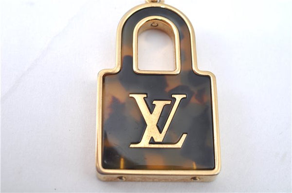 Authentic Louis Vuitton Porte Cles Confidence Charm Key Ring M65088 Gold J5620