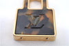 Authentic Louis Vuitton Porte Cles Confidence Charm Key Ring M65088 Gold J5620