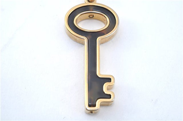 Authentic Louis Vuitton Porte Cles Confidence Charm Key Ring M65088 Gold J5620