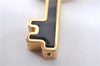 Authentic Louis Vuitton Porte Cles Confidence Charm Key Ring M65088 Gold J5620