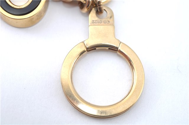 Authentic Louis Vuitton Porte Cles Confidence Charm Key Ring M65088 Gold J5620