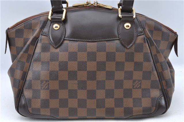 Authentic Louis Vuitton Damier Verona PM Shoulder Boston Bag N41117 LV J5632