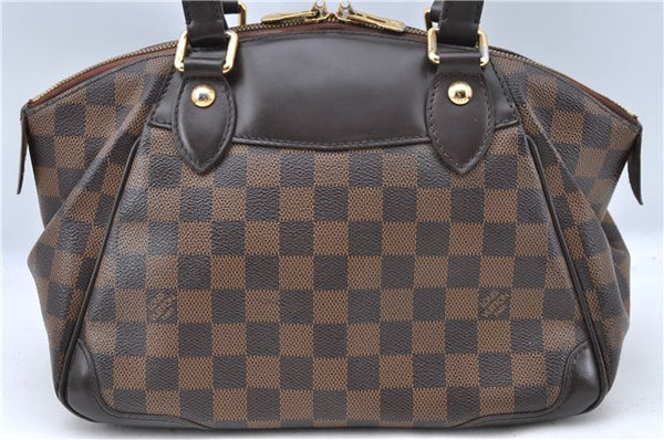 Authentic Louis Vuitton Damier Verona PM Shoulder Boston Bag N41117 LV J5632