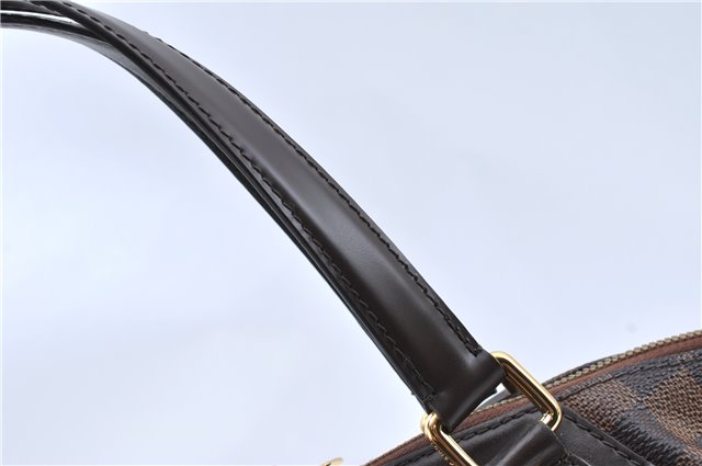 Authentic Louis Vuitton Damier Verona PM Shoulder Boston Bag N41117 LV J5632