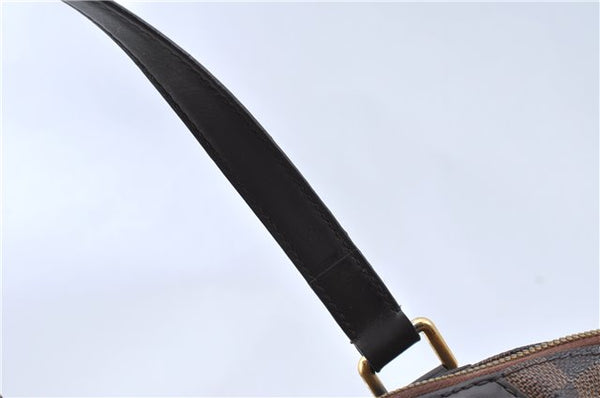 Authentic Louis Vuitton Damier Verona PM Shoulder Boston Bag N41117 LV J5632