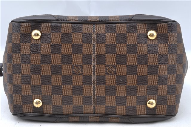 Authentic Louis Vuitton Damier Verona PM Shoulder Boston Bag N41117 LV J5632