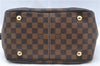 Authentic Louis Vuitton Damier Verona PM Shoulder Boston Bag N41117 LV J5632