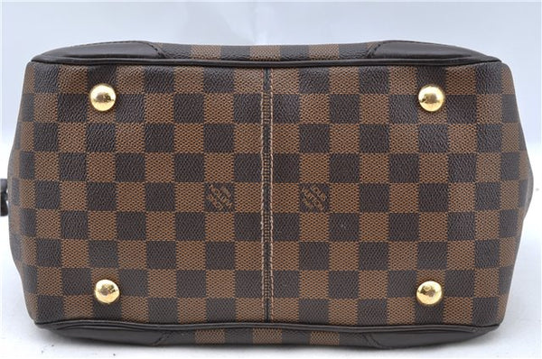 Authentic Louis Vuitton Damier Verona PM Shoulder Boston Bag N41117 LV J5632