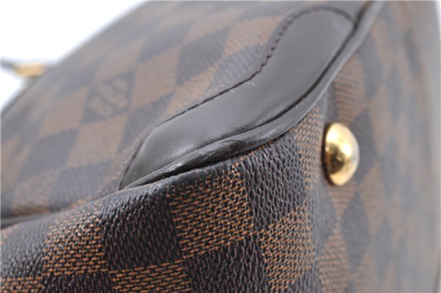 Authentic Louis Vuitton Damier Verona PM Shoulder Boston Bag N41117 LV J5632