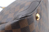 Authentic Louis Vuitton Damier Verona PM Shoulder Boston Bag N41117 LV J5632