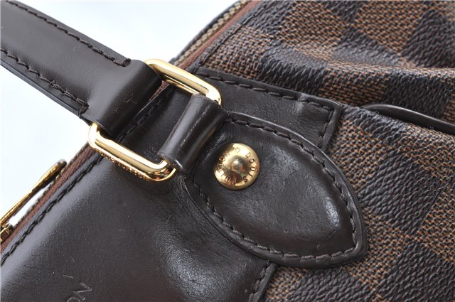 Authentic Louis Vuitton Damier Verona PM Shoulder Boston Bag N41117 LV J5632