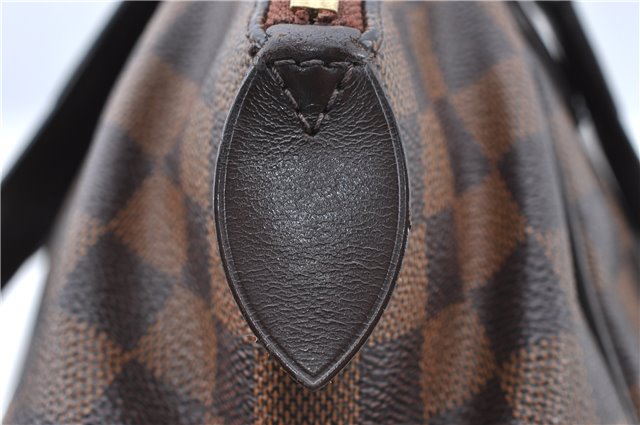 Authentic Louis Vuitton Damier Verona PM Shoulder Boston Bag N41117 LV J5632