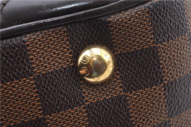 Authentic Louis Vuitton Damier Verona PM Shoulder Boston Bag N41117 LV J5632