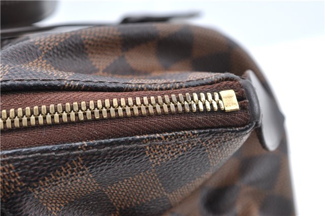 Authentic Louis Vuitton Damier Verona PM Shoulder Boston Bag N41117 LV J5632