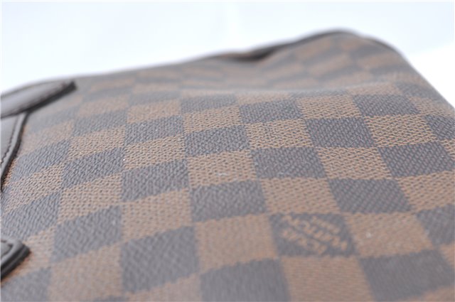 Authentic Louis Vuitton Damier Verona PM Shoulder Boston Bag N41117 LV J5632