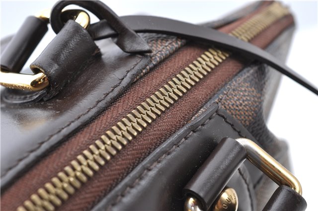 Authentic Louis Vuitton Damier Verona PM Shoulder Boston Bag N41117 LV J5632