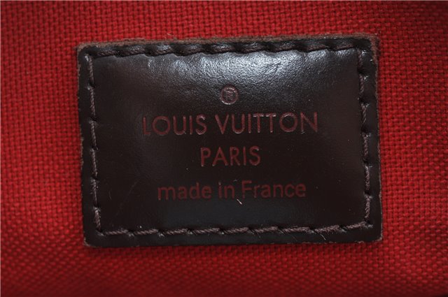 Authentic Louis Vuitton Damier Verona PM Shoulder Boston Bag N41117 LV J5632