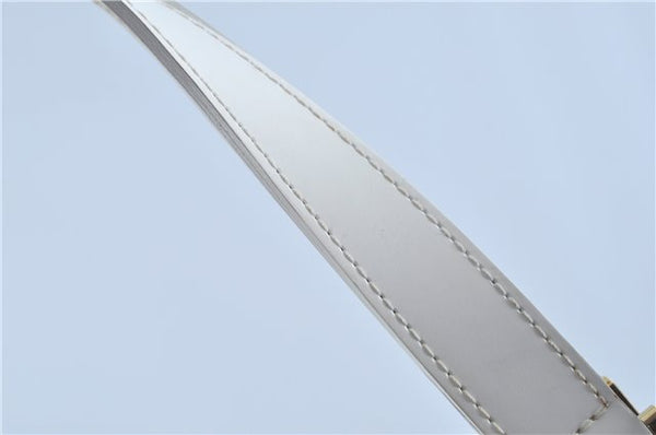 Auth Louis Vuitton Epi Plage Bahia Shoulder Tote Bag Clear White M92153 LV J5636