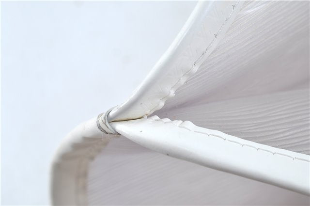 Auth Louis Vuitton Epi Plage Bahia Shoulder Tote Bag Clear White M92153 LV J5636