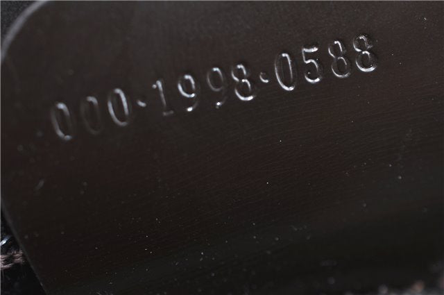 Authentic GUCCI Bamboo Nylon Leather 2way Shoulder Hand Bag Leather Brown J5642