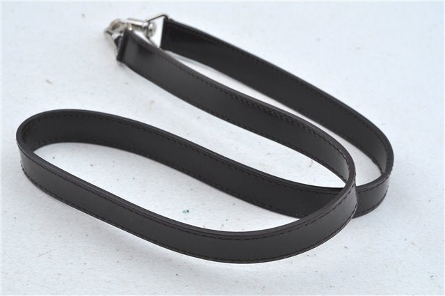 Authentic GUCCI Bamboo Nylon Leather 2way Shoulder Hand Bag Leather Brown J5642