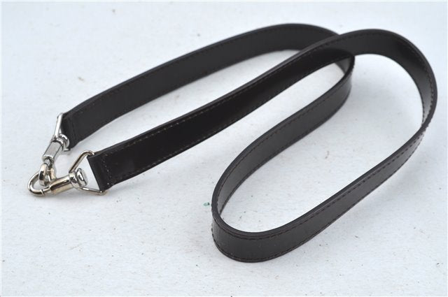 Authentic GUCCI Bamboo Nylon Leather 2way Shoulder Hand Bag Leather Brown J5642